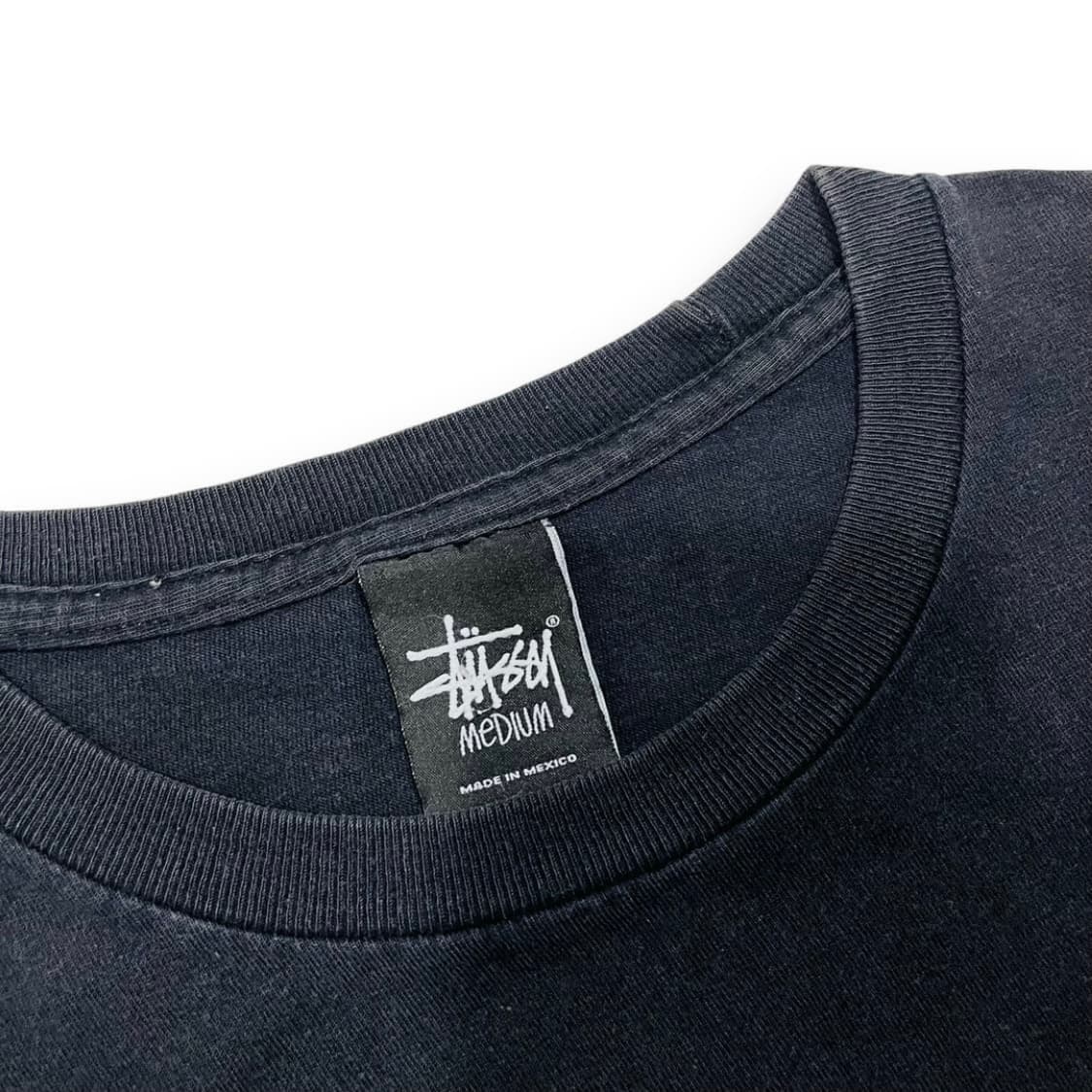 스투시 월드투어 로고 다크 빈티지 반팔 티셔츠 상품이미지4