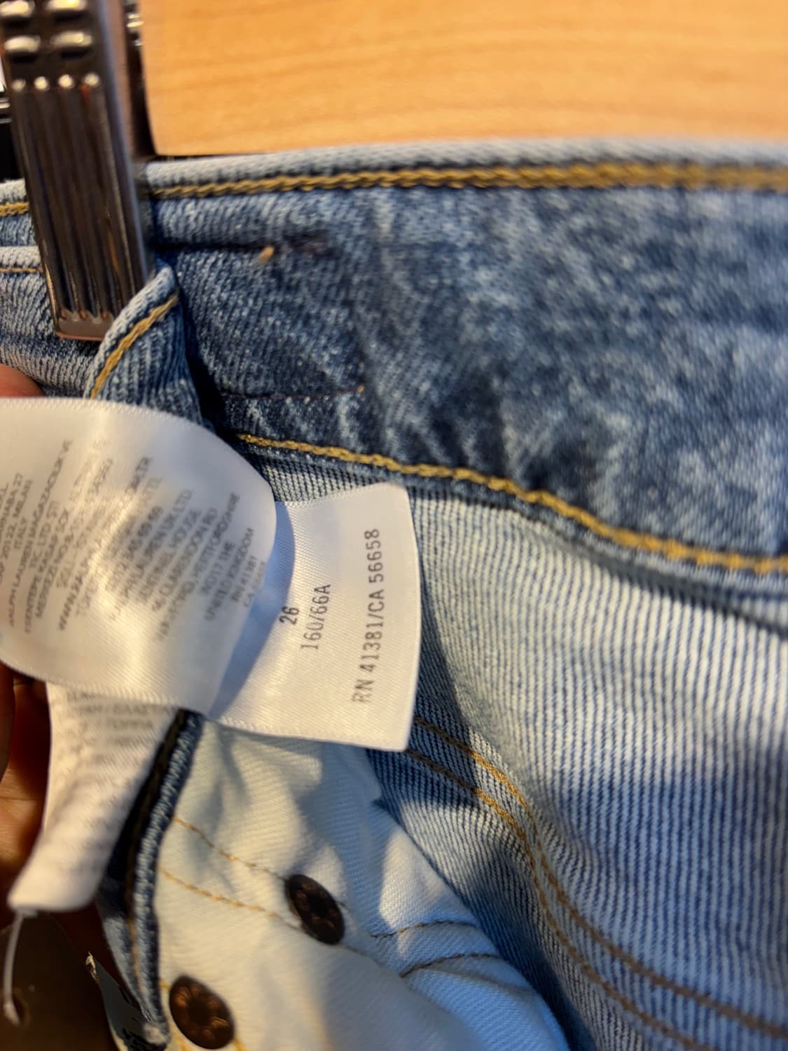 폴로 랄프로렌 데님 팬츠 26 상품이미지5