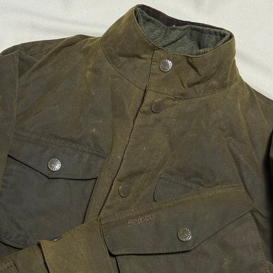 S 바버 오그스톤 왁스 재킷 상품이미지1