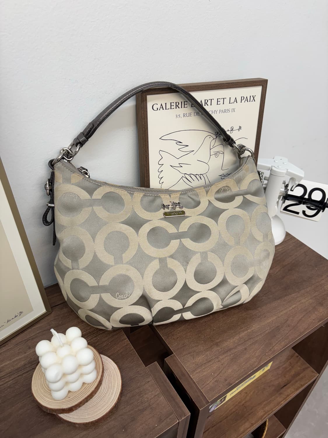 Coach vintage gray shoulder bag 상품이미지1