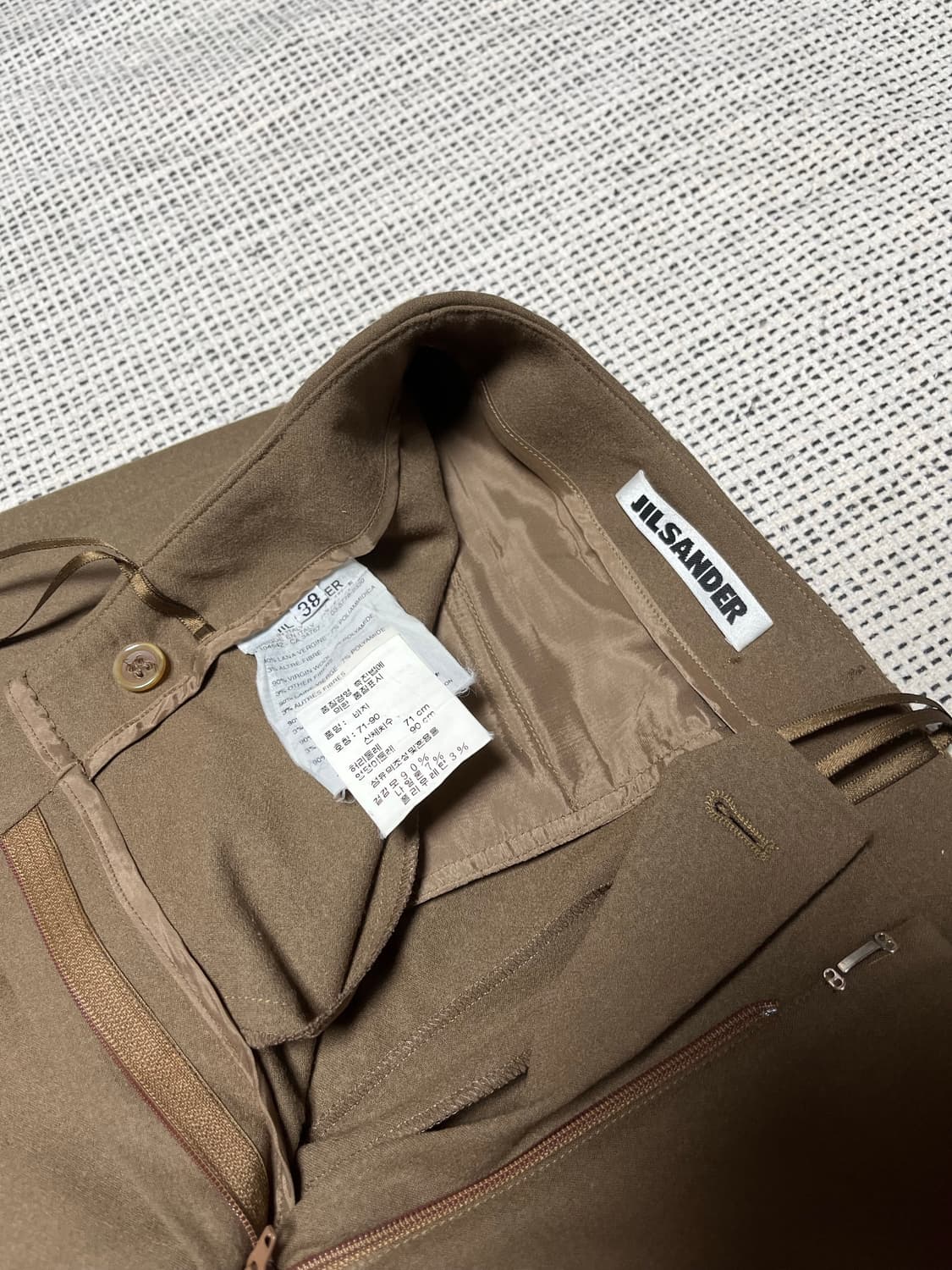 00s jil sander vintage wool slacks 상품이미지3