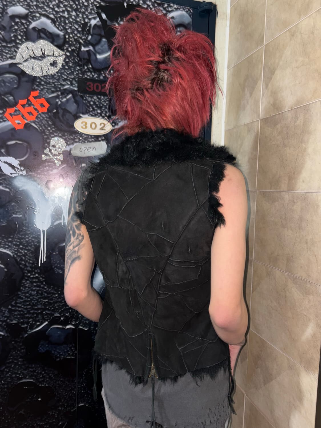 Vkei suede vest 상품이미지5