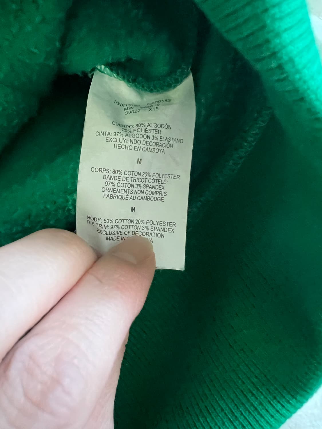 슈프림과 챔피온 스크립트 후드 스웨트셔츠 상품이미지6