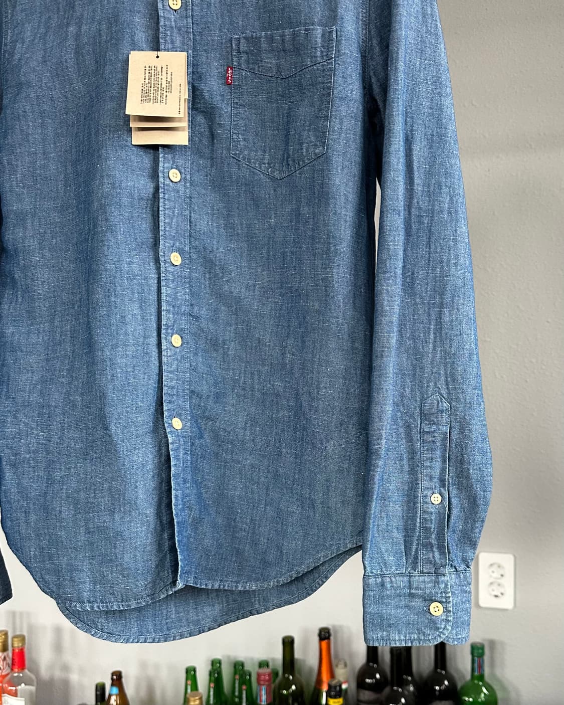 [S]리바이스 Levi's 클래식 포켓 샴브레이 셔츠 상품이미지4