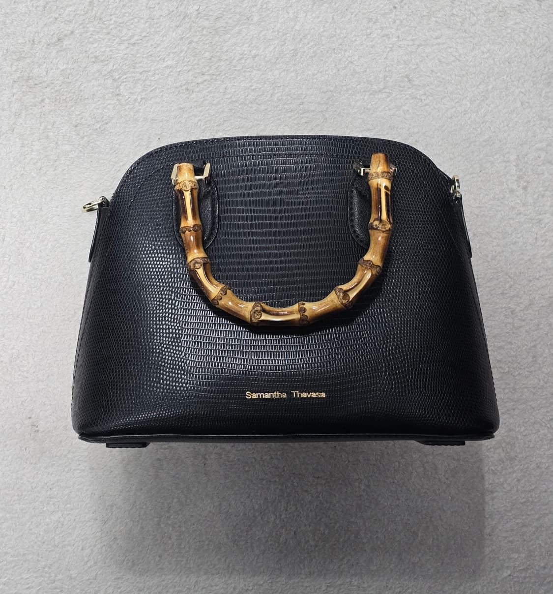 Samantha Thavasa 사만사 타바사 뱀부 숄더백 상품이미지1