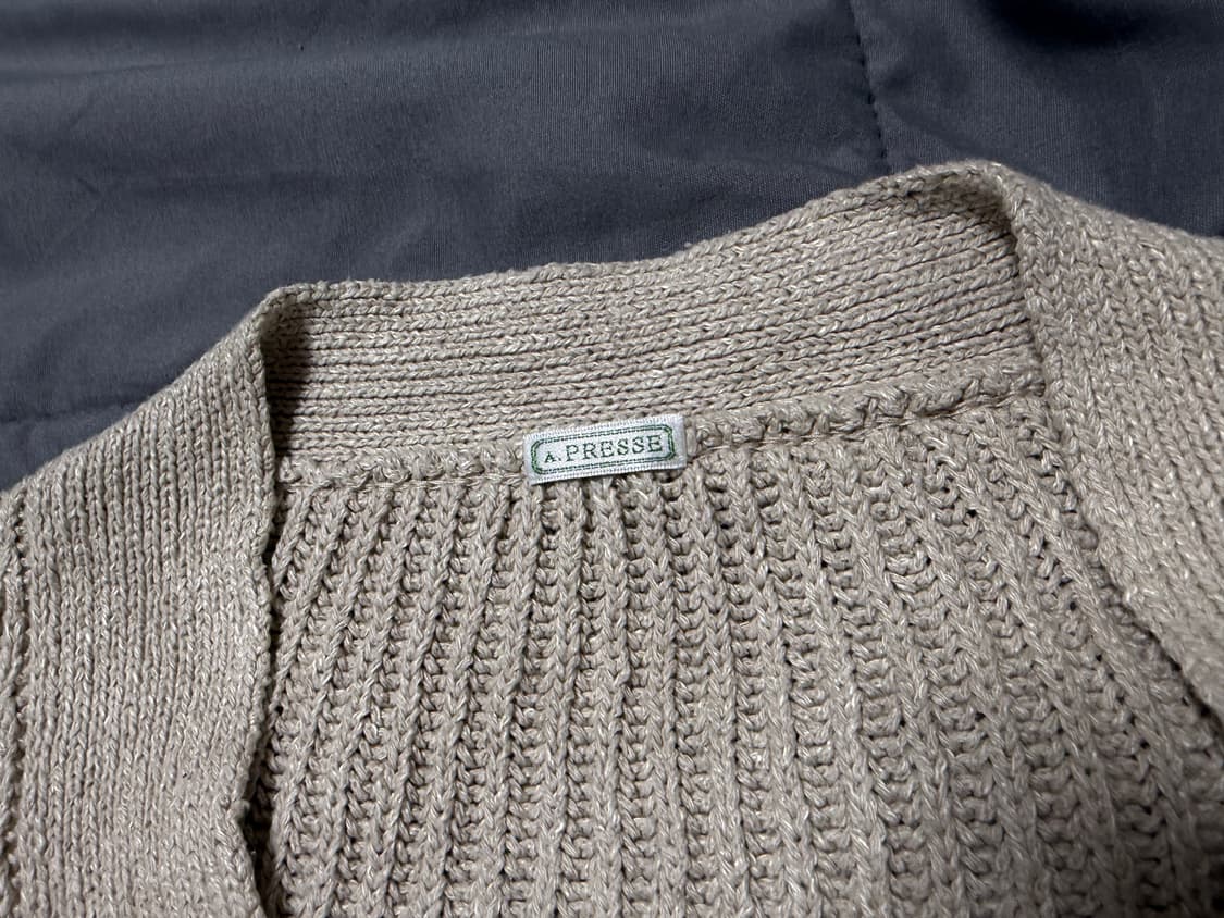 아프레쎄 실크 린넨 가디건 3사이즈 새제품급 팝니다 상품이미지2