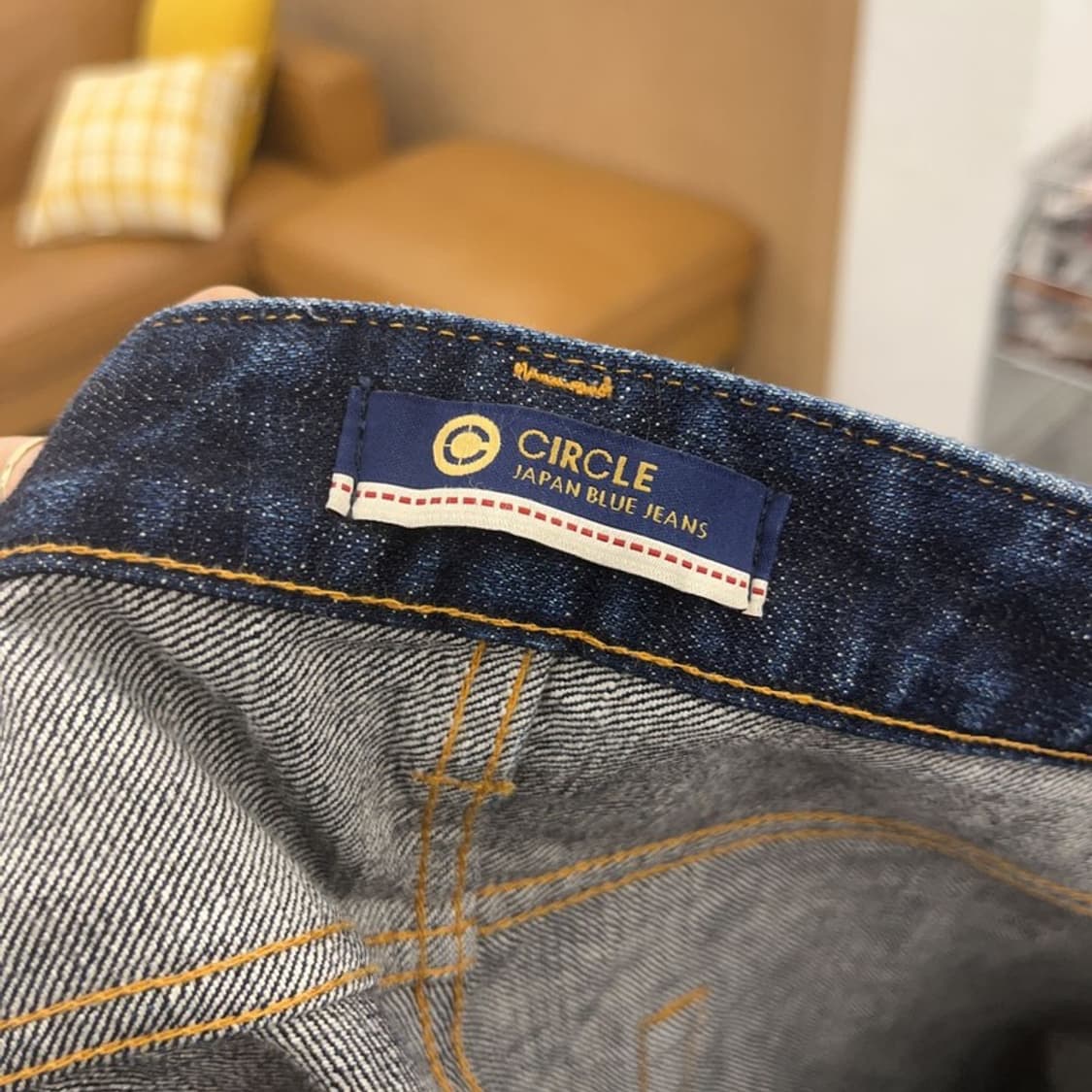 재팬블루진 J401 빈티지 캐주얼 와이드 데님팬츠 34인치 C07634 상품이미지6