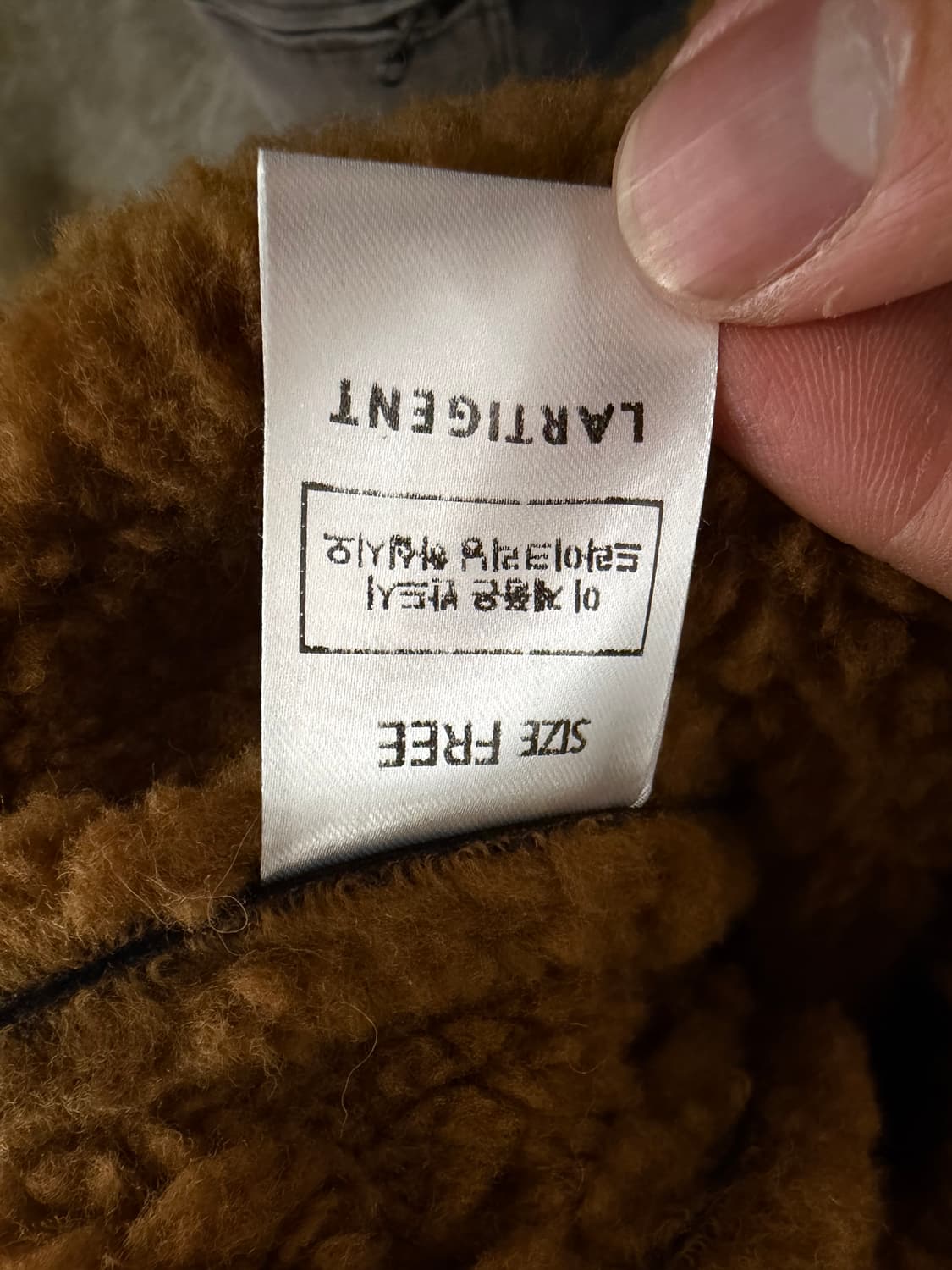 Lartigent 라티젠 shearling jacket F 상품이미지7