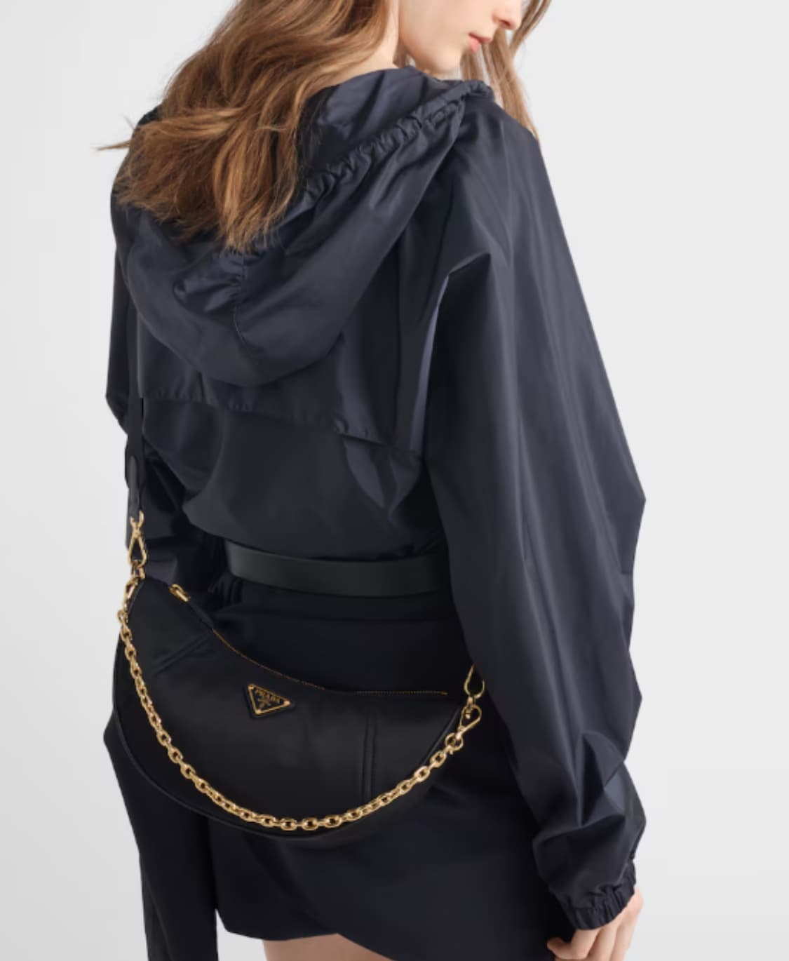 [새상품 정품] 프라다 드뮈룬 호보 크로스백 상품이미지3