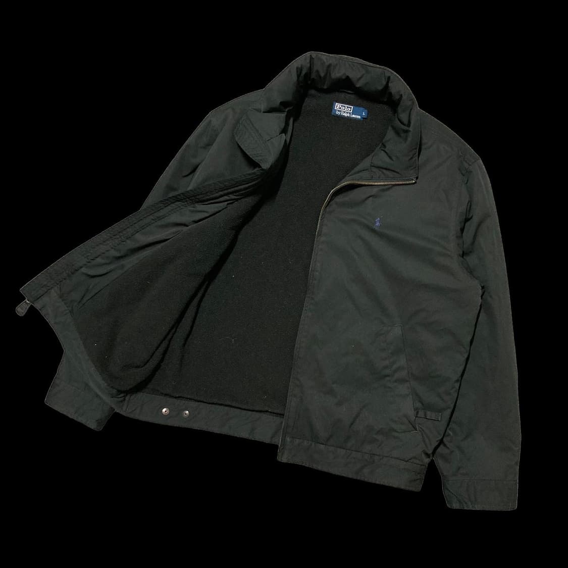 폴로랄프로렌 폴리쉘 블랙 페리자켓 상품이미지2