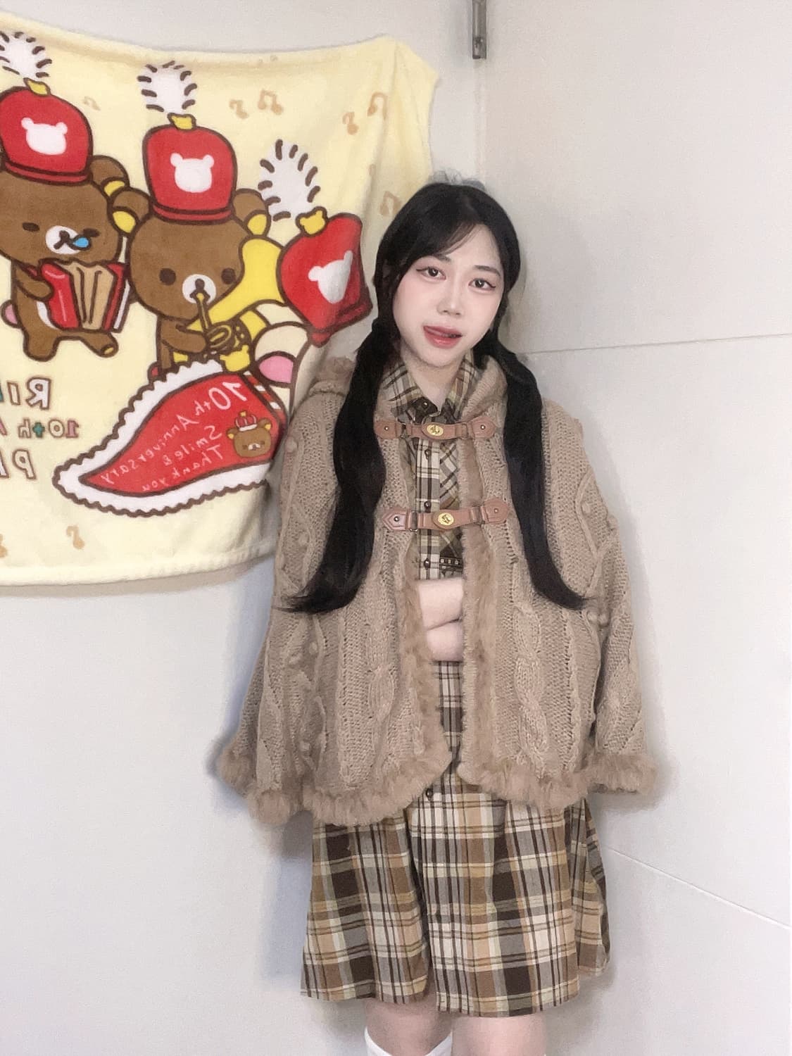 초코 모리걸 케이프 빈티지 세트 mori vintage 상품이미지1