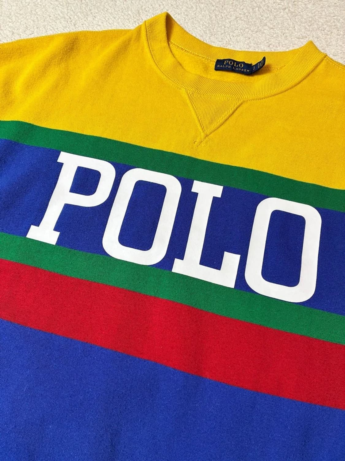 폴로 랄프로렌 빅로고 크루넥 숏 맨투맨 PN7011 상품이미지3