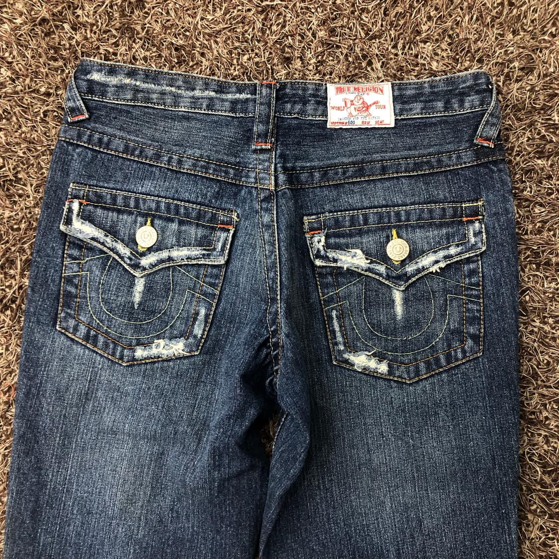 트루릴리전 월드투어 디스 플레어 부츠컷 데님팬츠 상품이미지5