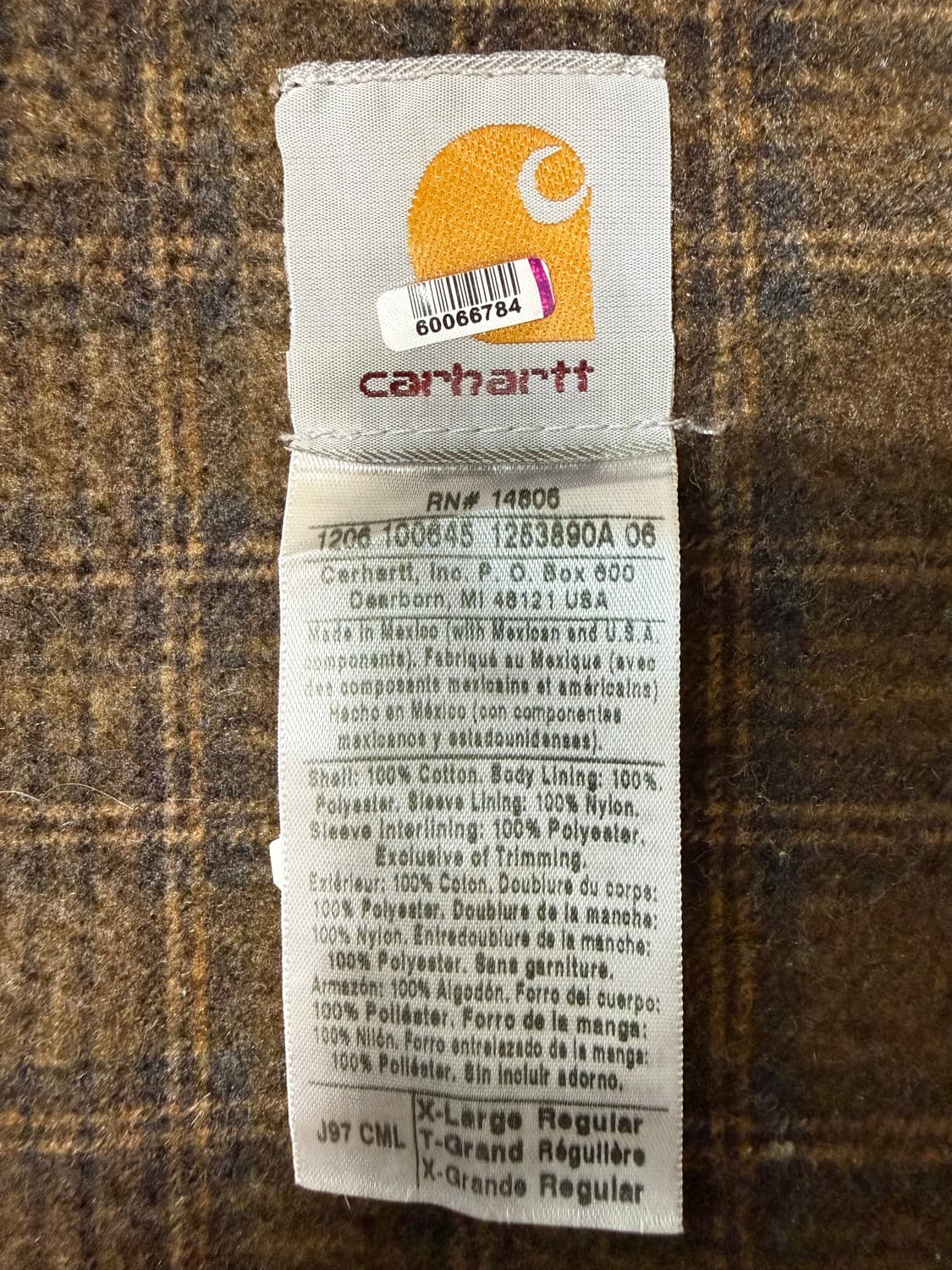 칼하트 j97 cml 카멜 상품이미지6