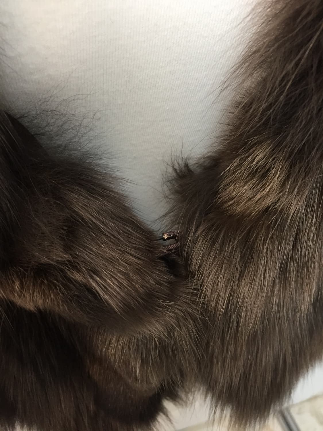 빈티지 리얼 퍼 조끼 상품이미지5