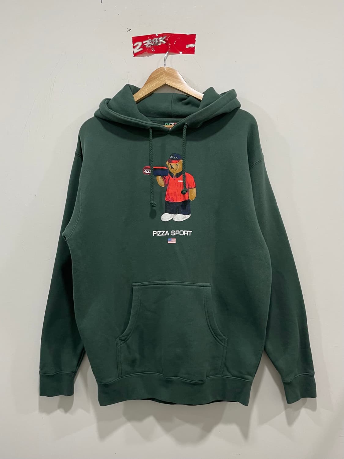 Pizza Skateboards 피자스케이트보드 폴로베어 오마주 후드티 상품이미지2