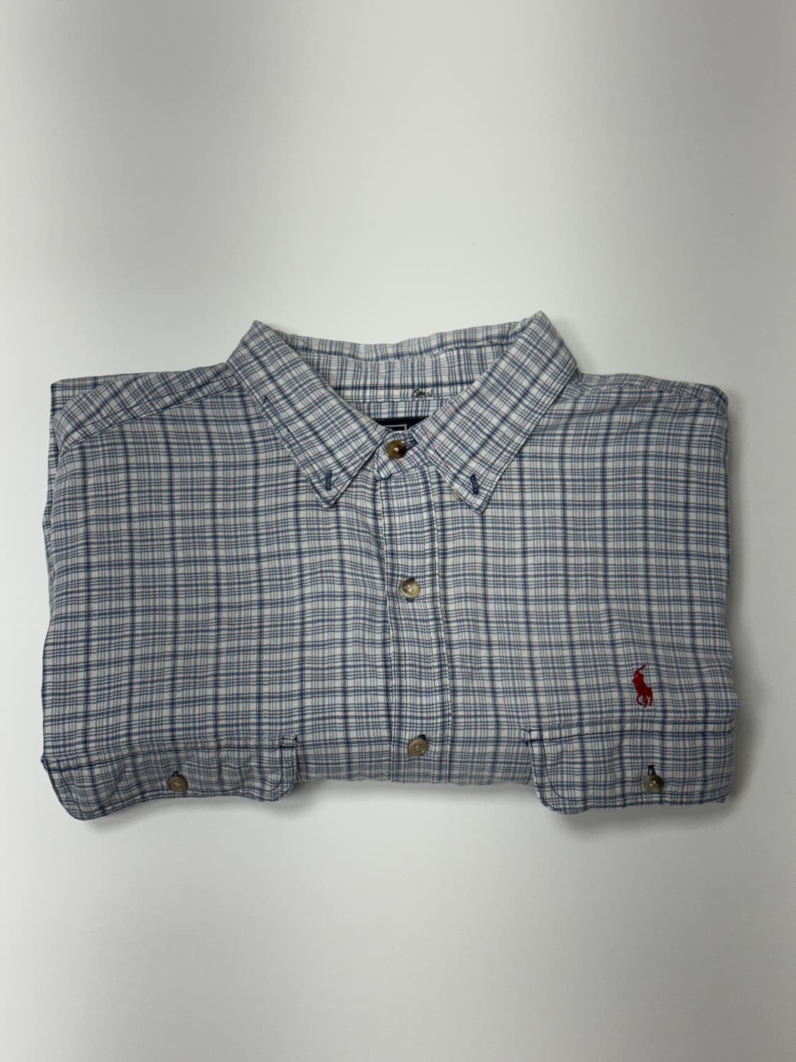 90‘s MADE IN U.S.A. 랄프로렌 반팔 셔츠 상품이미지4