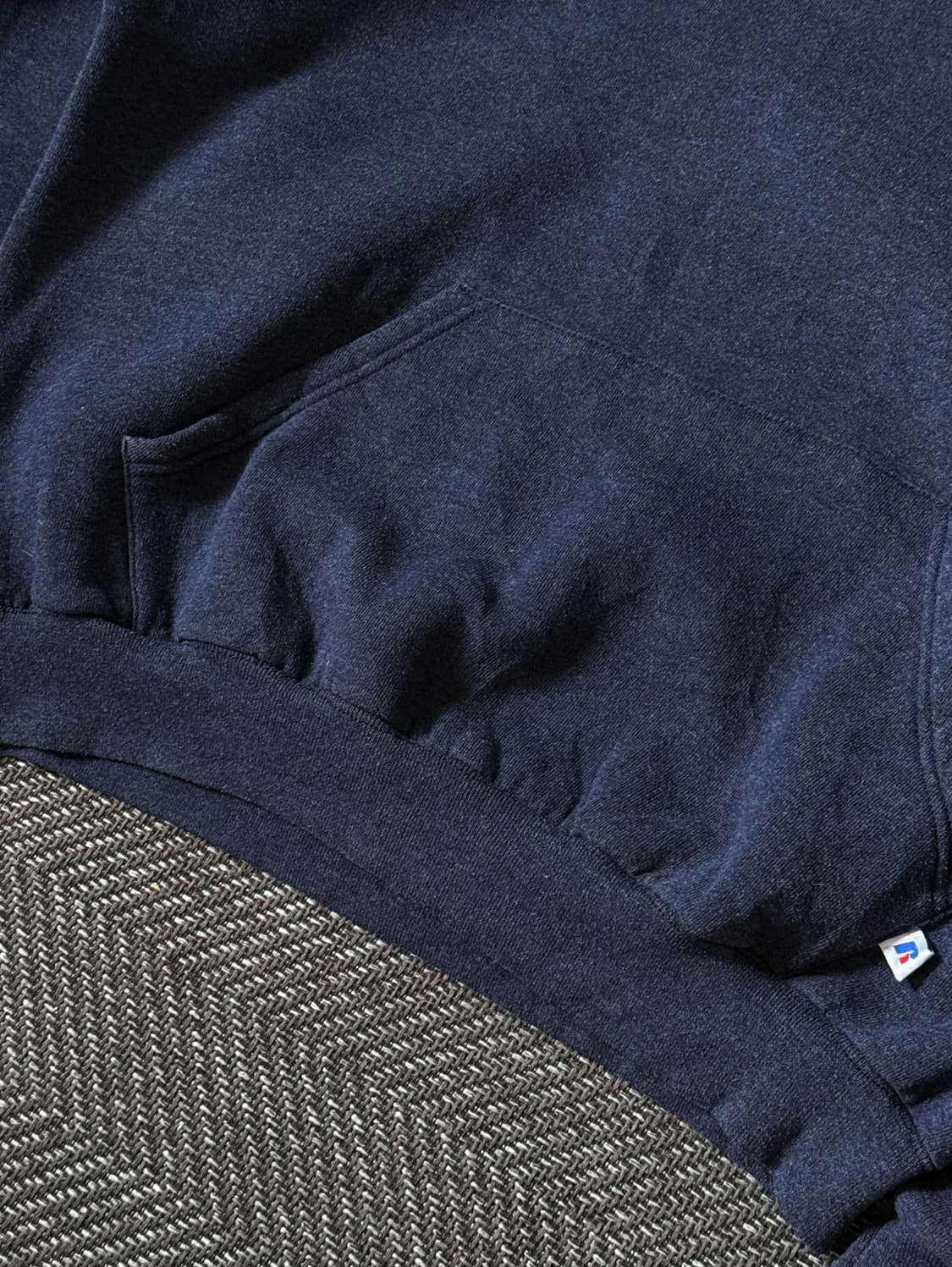 00s 러셀 애슬레틱 블랭크 스웻 풀오버 후디 (105-110) 상품이미지7