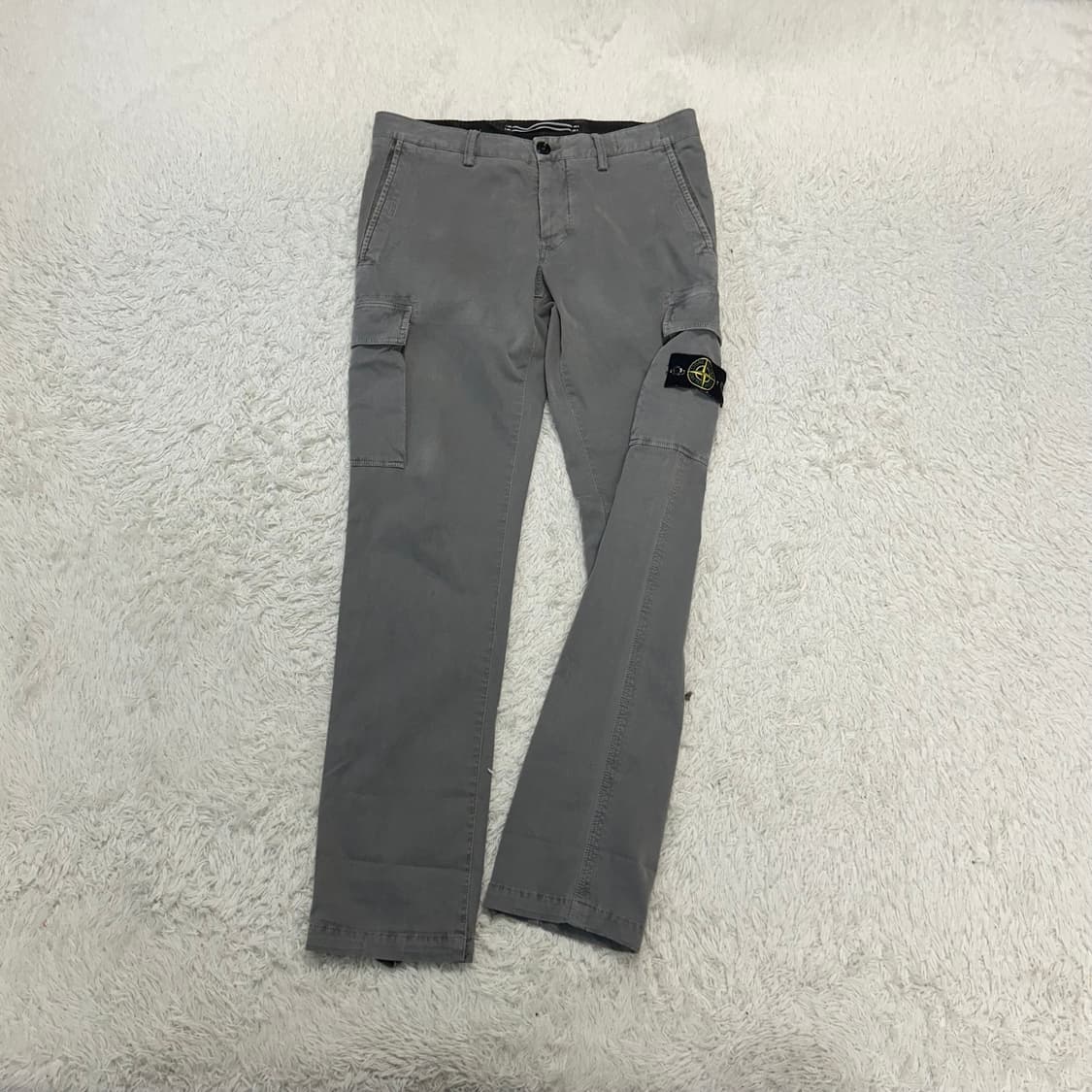 Stone Island Grey Cargo Pants 상품이미지4