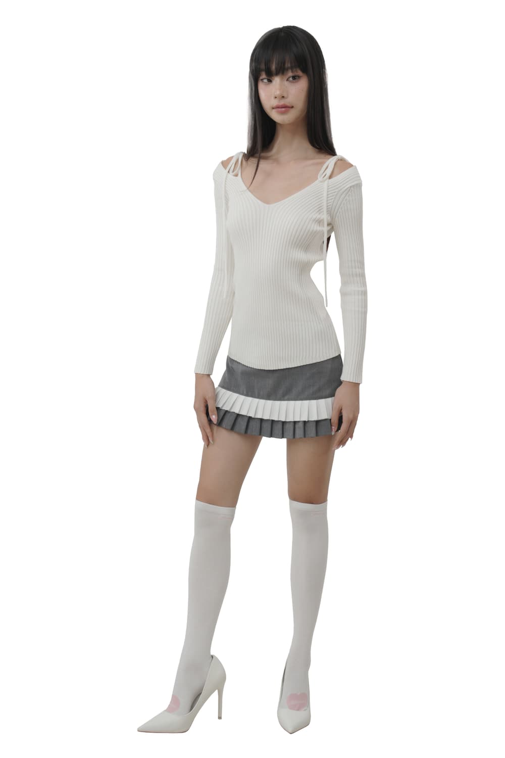 클리시어 ribbon knit 새상품 상품이미지2