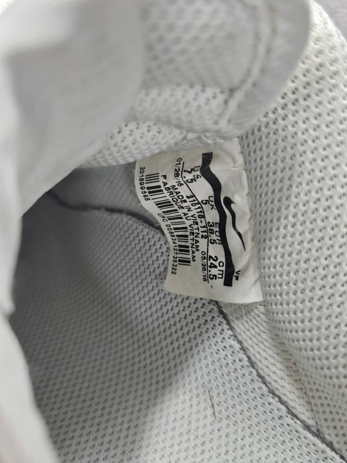 나이키 에어 포스 1 로우 '07 스니커즈 (245mm) / 11688 상품이미지10