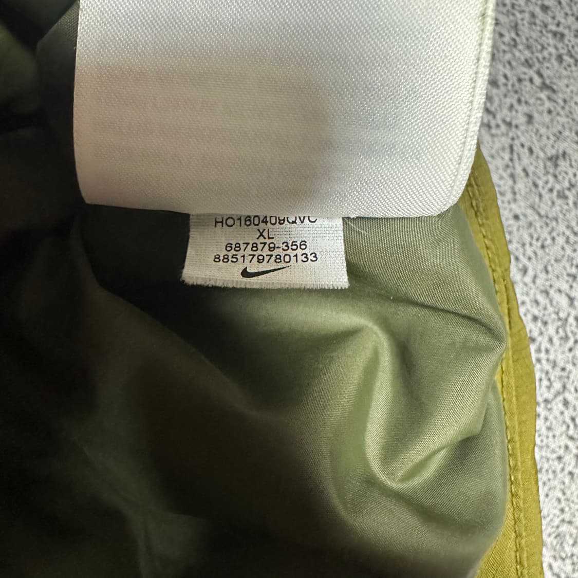 ✨ (바배) 나이키 덕다운 카키 후드 패딩 상품이미지5