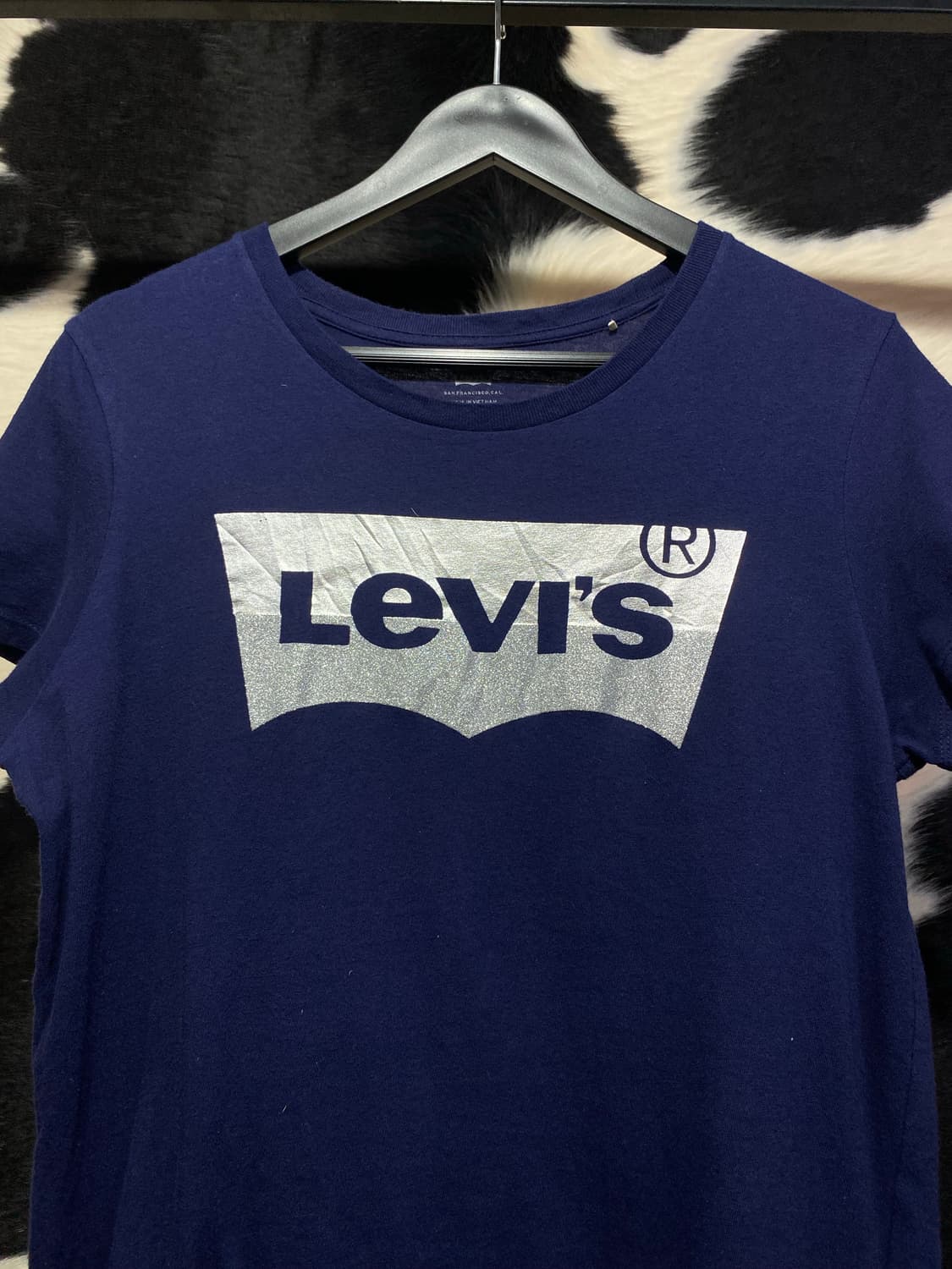 Levi’s 실버 글리터 로고 반팔티셔츠 상품이미지2