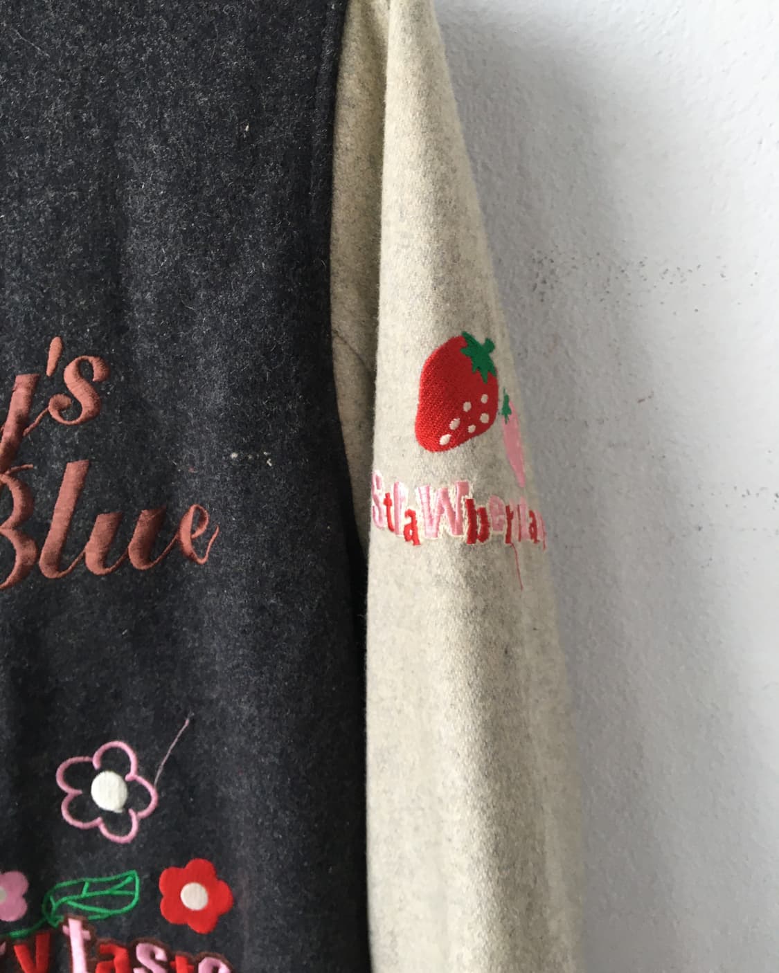Patch point woolen jacket 상품이미지4