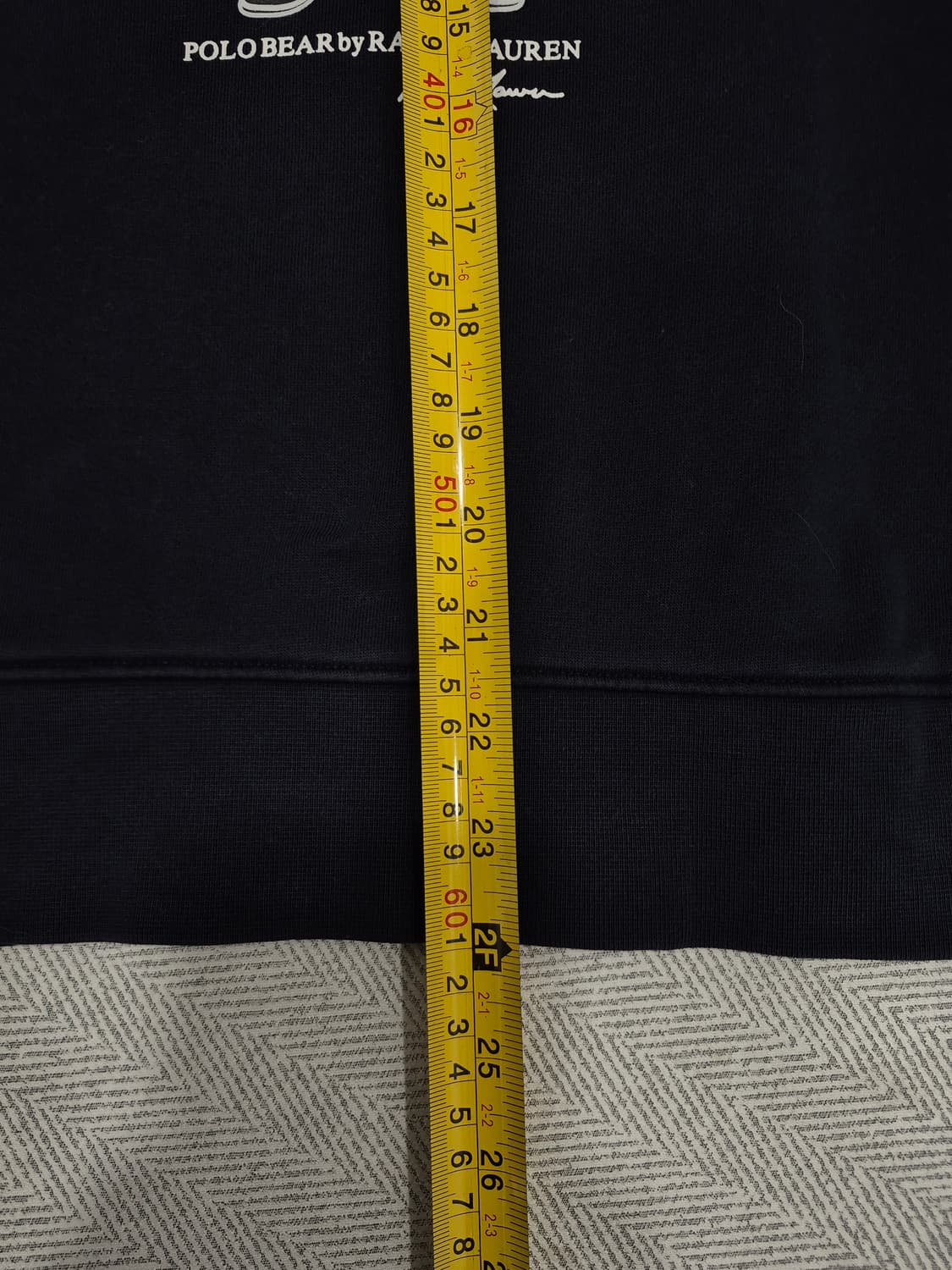 폴로랄프로렌 네이비 마티니베어 맨투맨(S) 상품이미지10