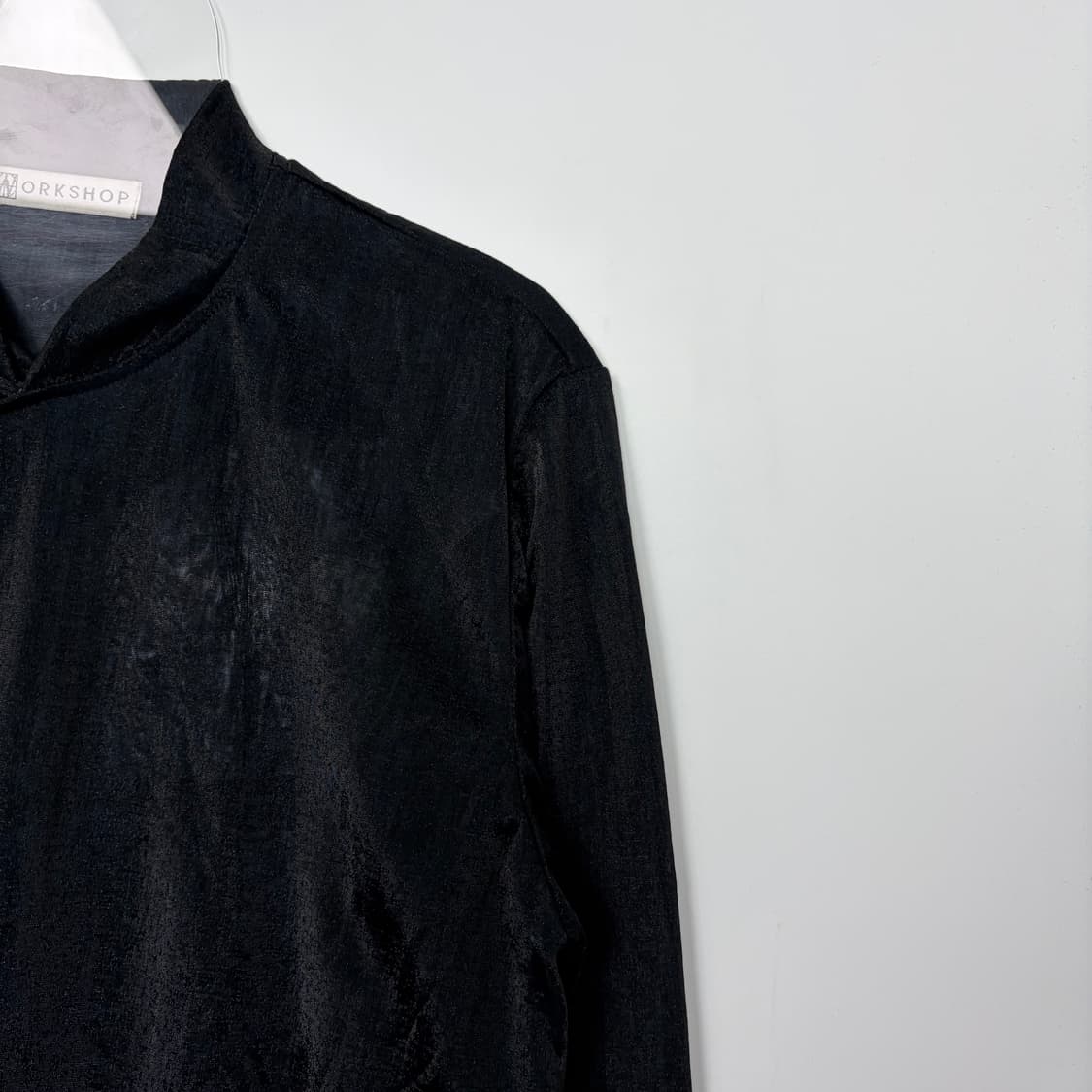 요지야마모토 워크샵 패턴 셔츠 상품이미지5