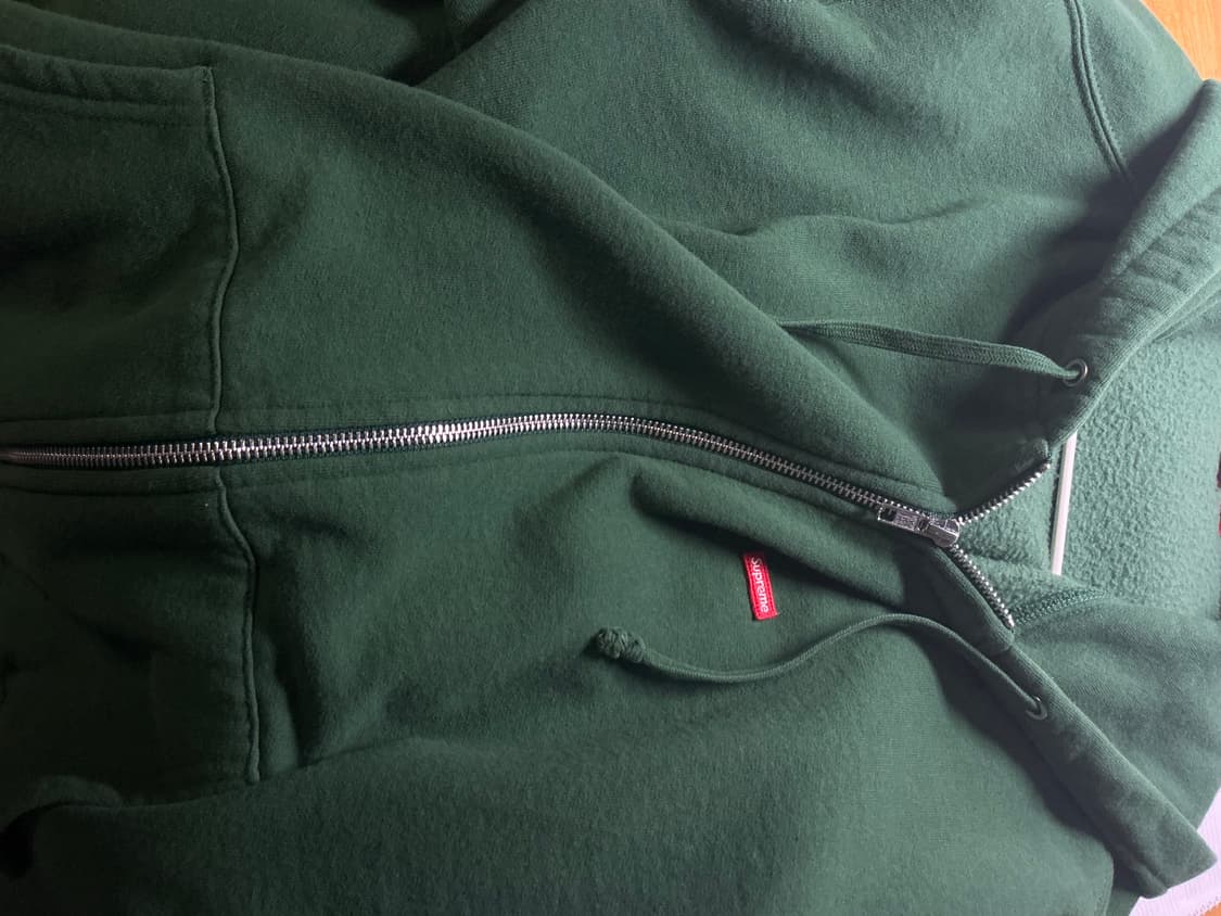 슈프림 스몰 박스 집업 후드 스웨트셔츠 파인//25SS 상품이미지2