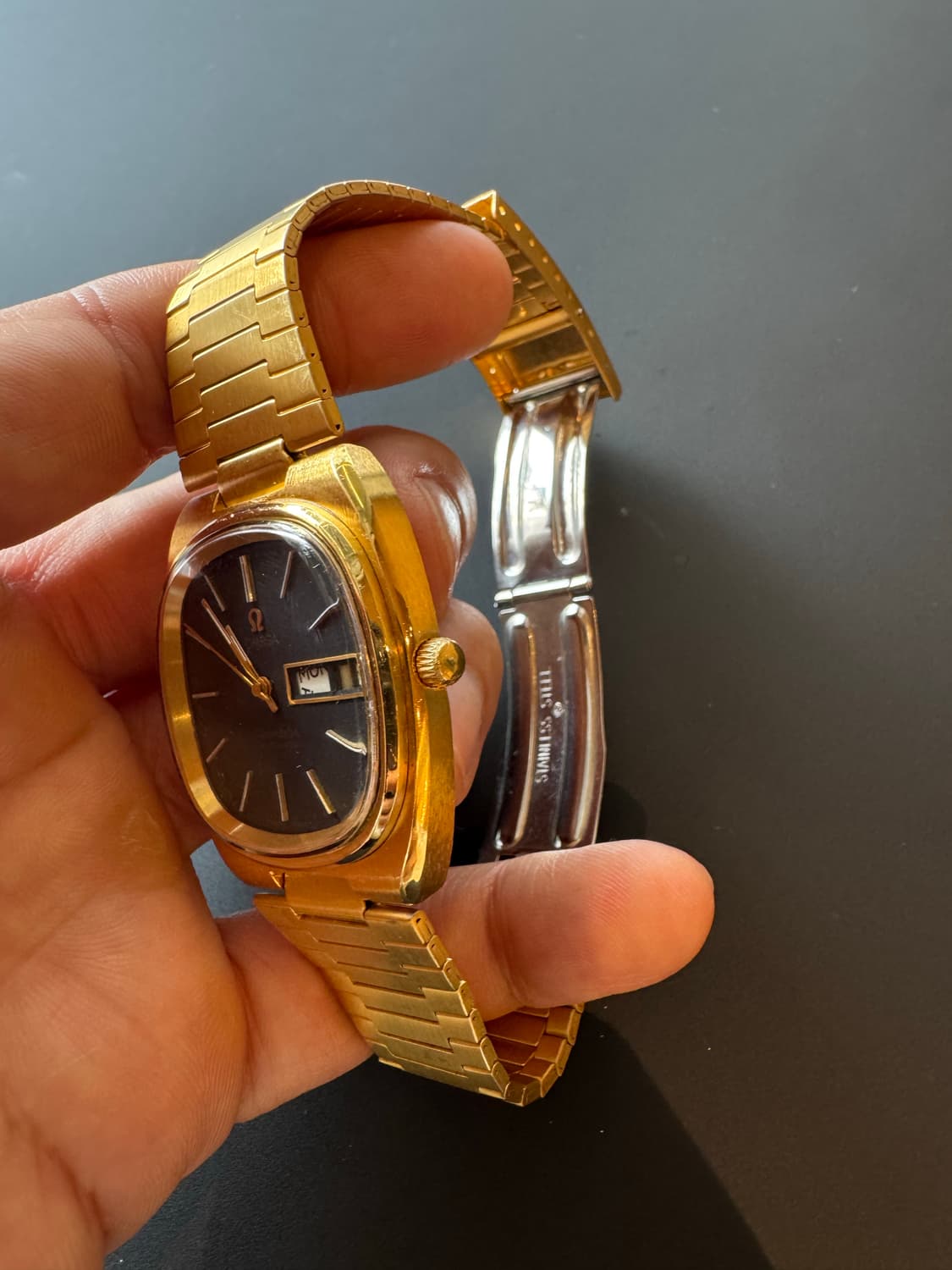 [OMEGA] 오메가 빈티지 씨마스터 테레비 고구마 금장 상품이미지4