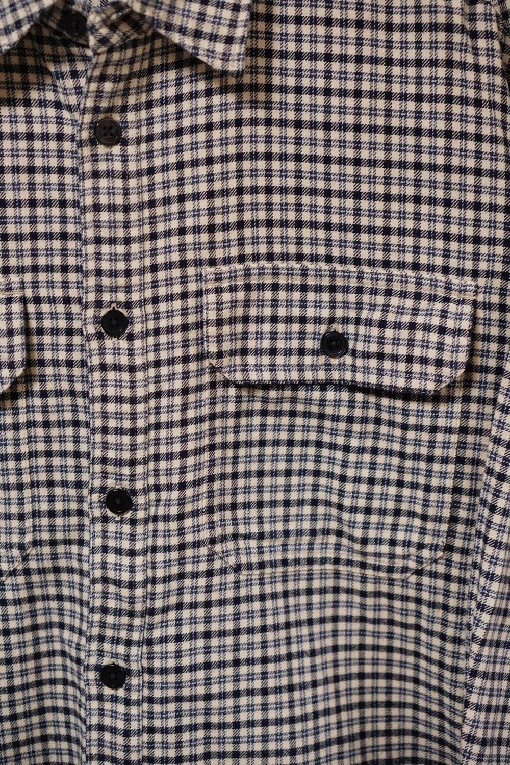 UNIVERSAL PRODUCTS 체크 워크 셔츠 상품이미지4