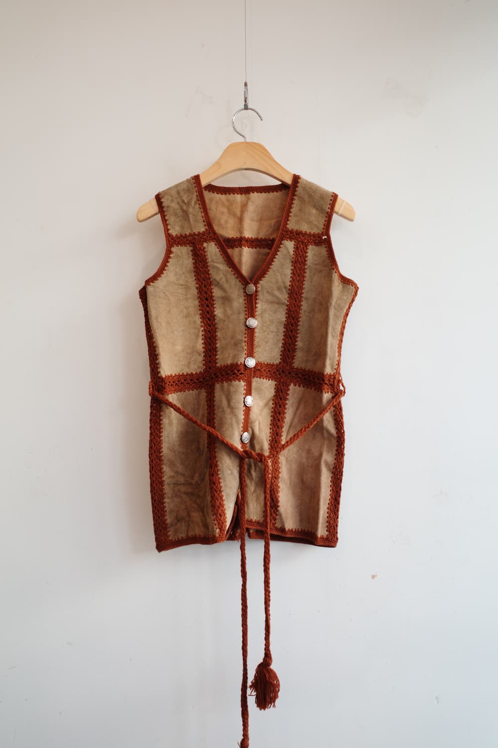 Japan brand 리얼 스웨이드 베스트  상품이미지1