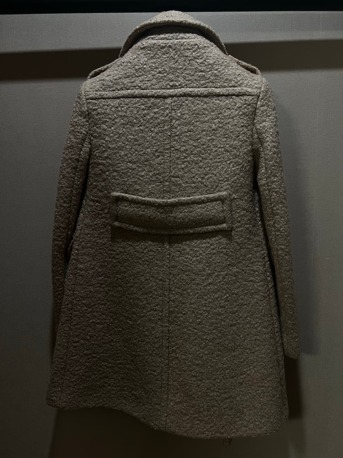 PRADA Beige VW/Mohair Coat 38 상품이미지2