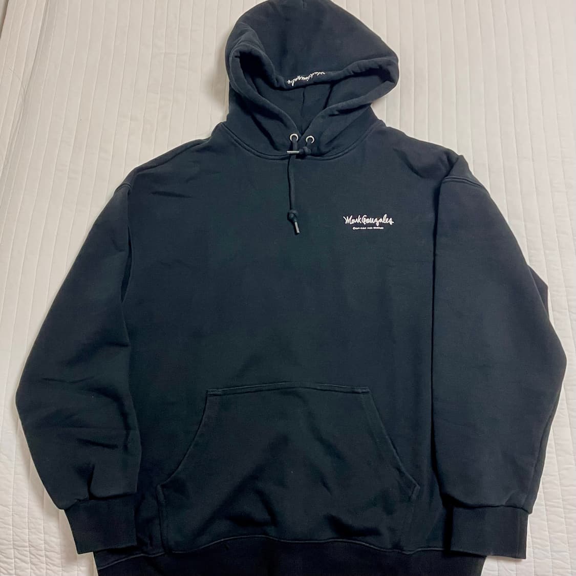 와릿이즌 검정후드티 상품이미지1