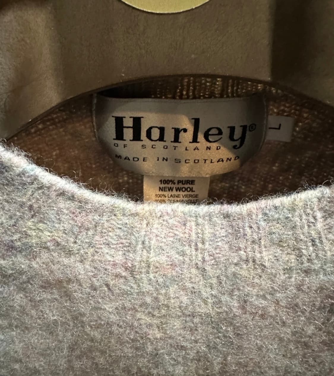 할리오브스코틀랜드 쉐기독 니트 우기펄 여자L 상품이미지3