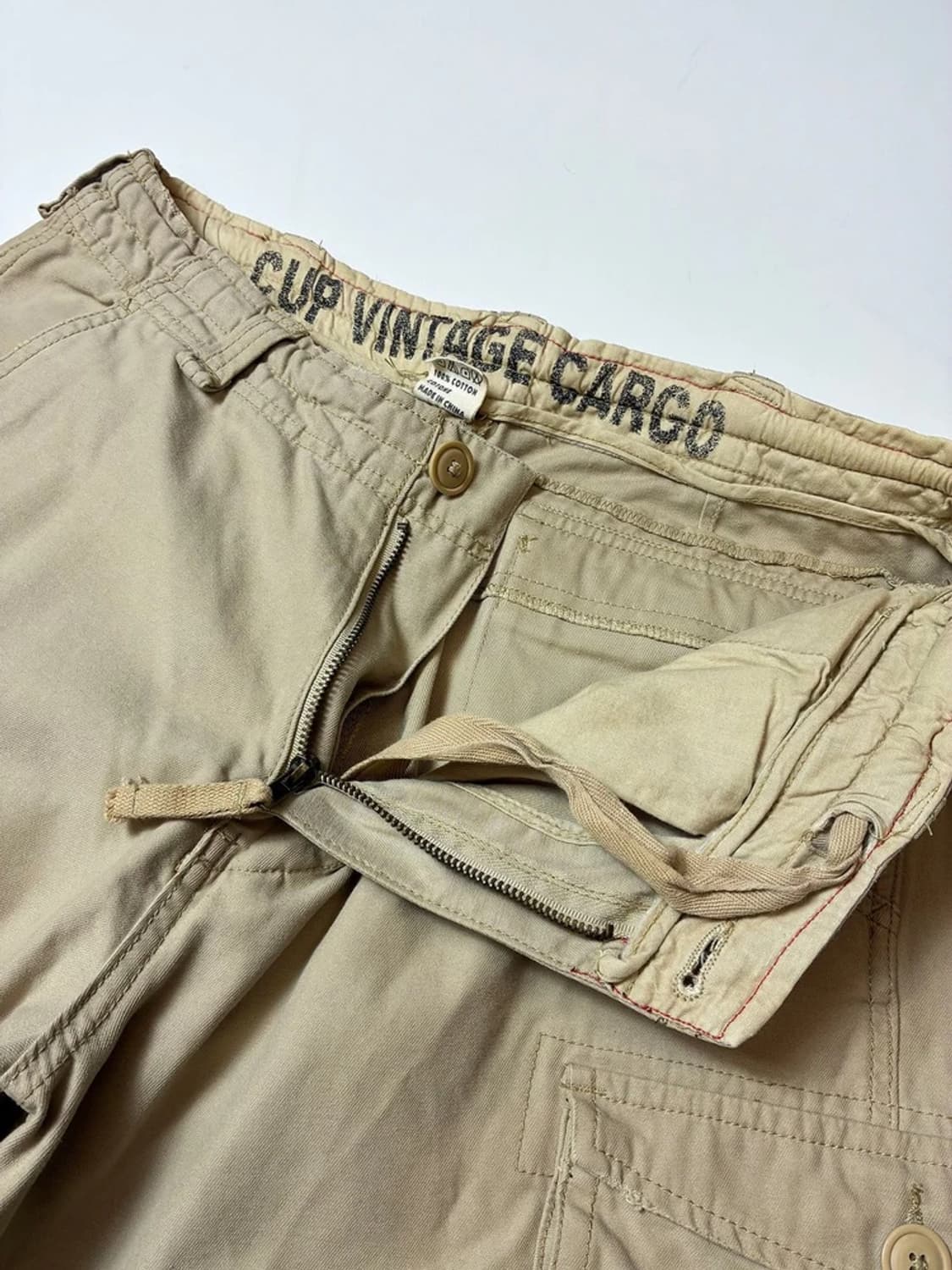 Selected 00's 헤비 코튼 카고 반바지 PN9069 상품이미지3