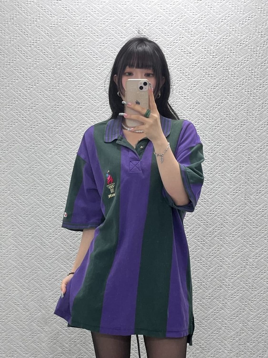 챔피온 올드스쿨 레트로 애틀랜타 올림픽 반팔 카라티 XL C12610 상품이미지2