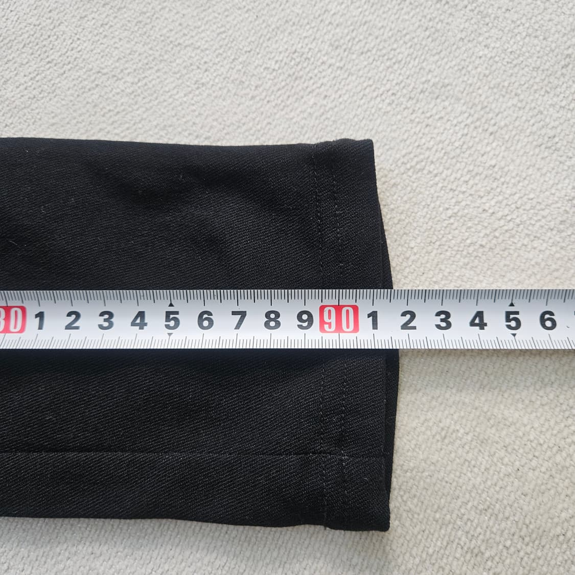 M/L 미스벨리 여성 블랙 치노 팬츠 0406Y 상품이미지8