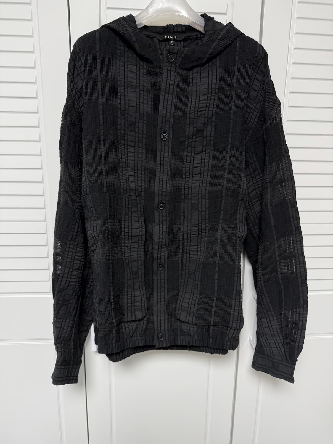 2025 타임옴므 린넨 블렌드 후드 점퍼 한섬 상품이미지6