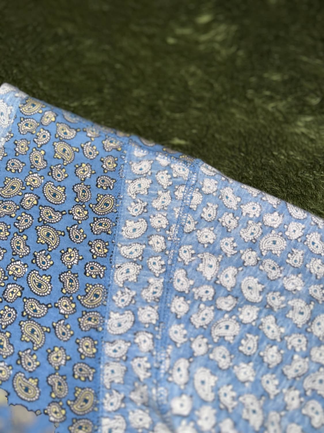 [M] 08ss 준야 와타나베 꼼데가르송 페이즐리 패널 티셔츠 상품이미지3