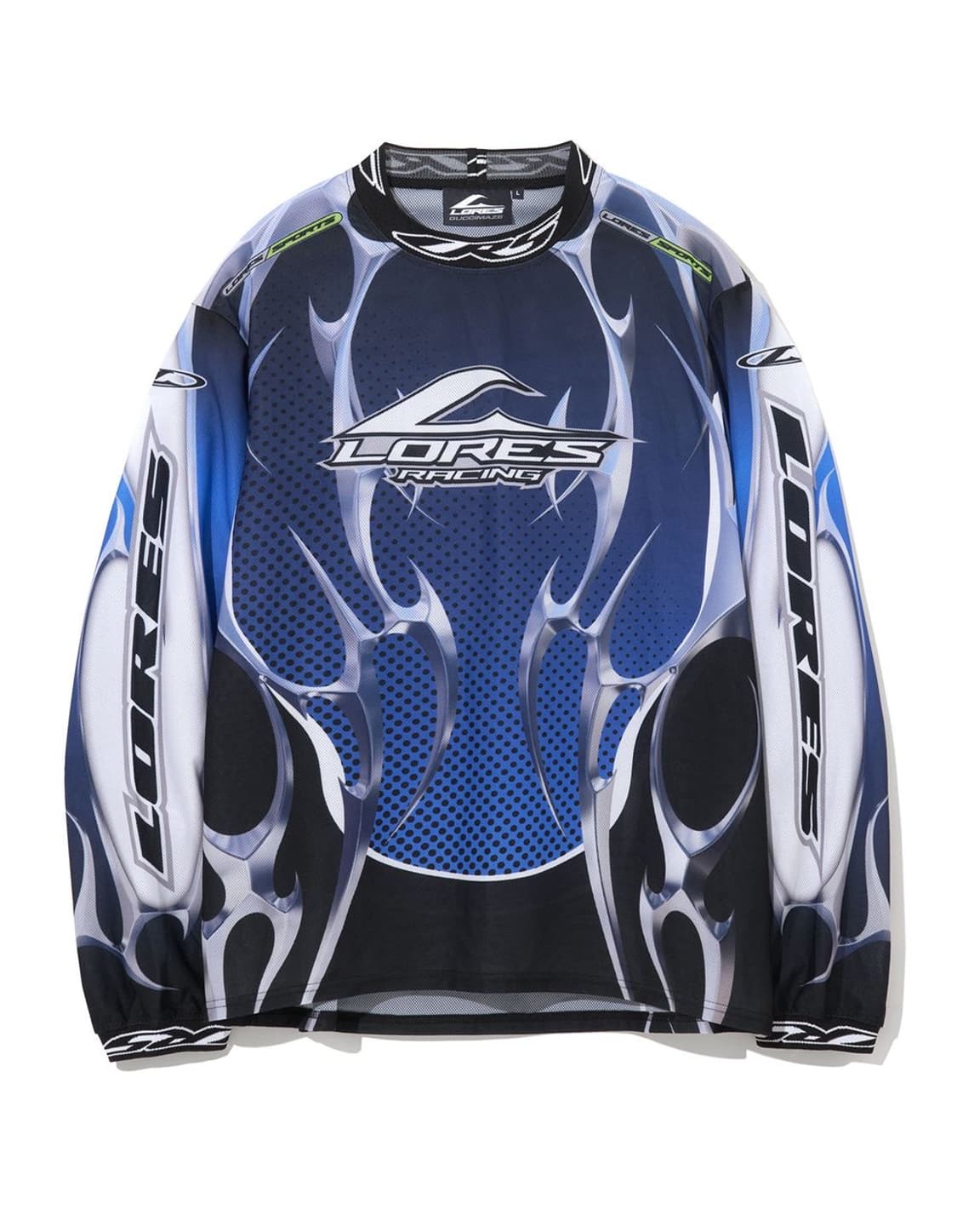 로어즈 Guccimaze Motocross Jersey 블루 저지 L 상품이미지1