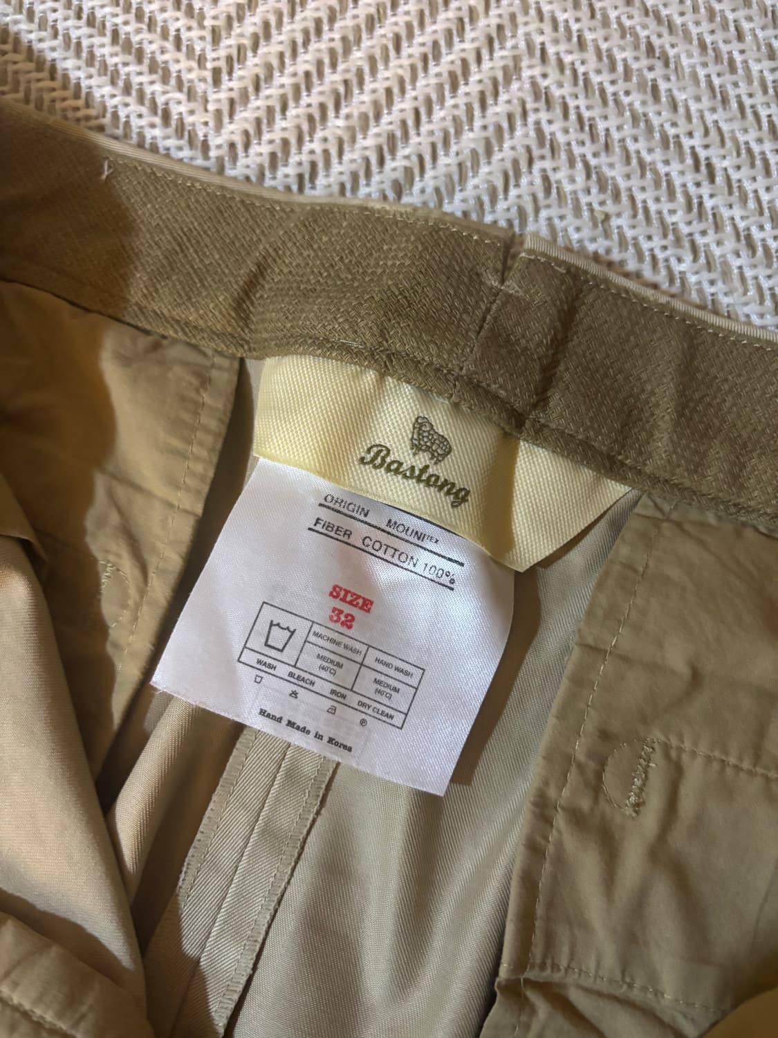 바스통 603 치노 팬츠 32 상품이미지6