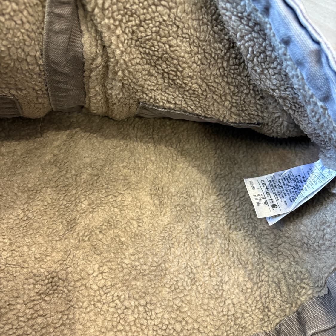 칼하트 정품 라이트퍼플 쉐르파 베스트 자켓 상품이미지6