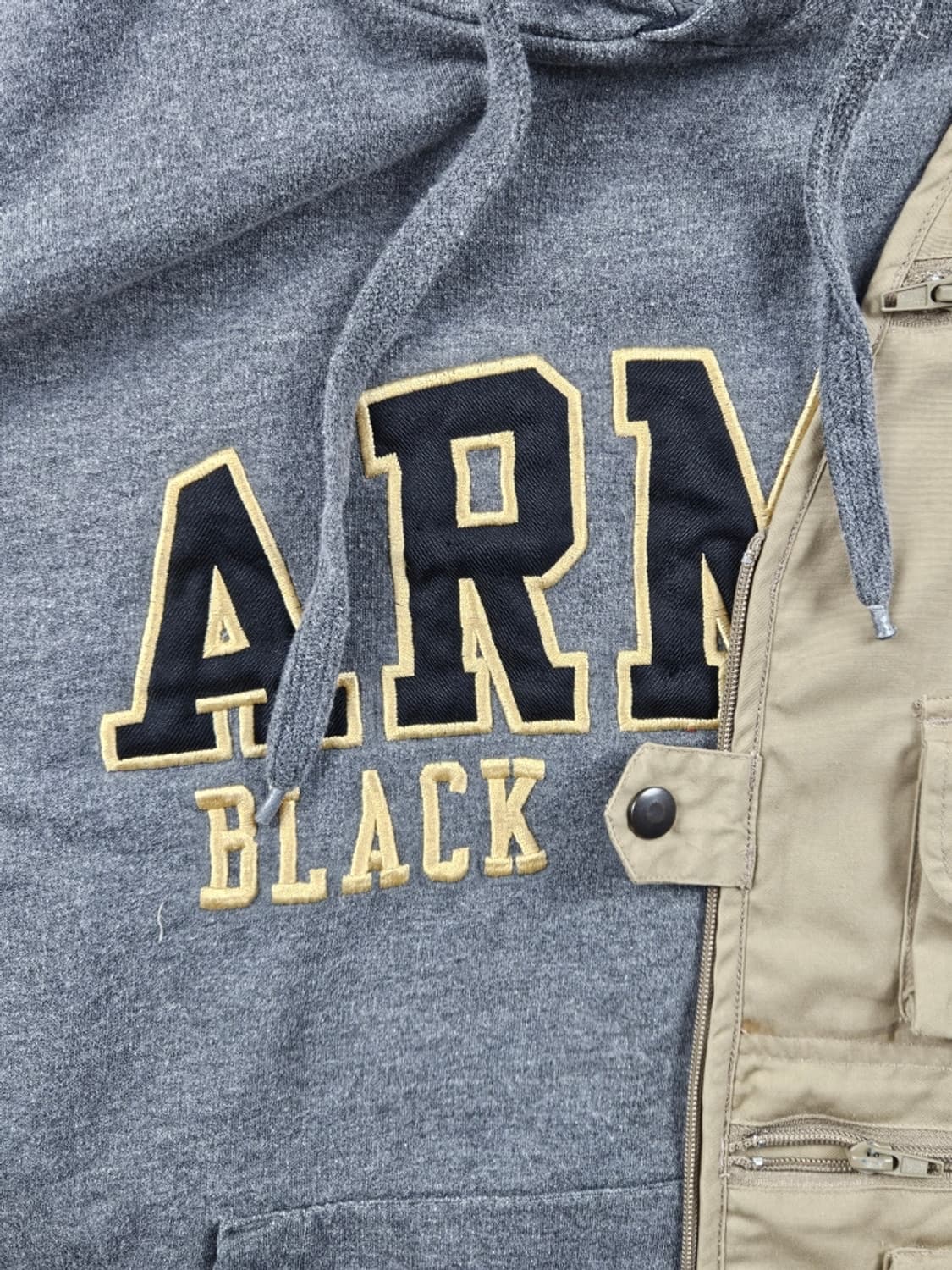 칼하트 X ARMY 워크베스트 커스텀 후드티셔츠 ( L추정 )/11189 상품이미지9