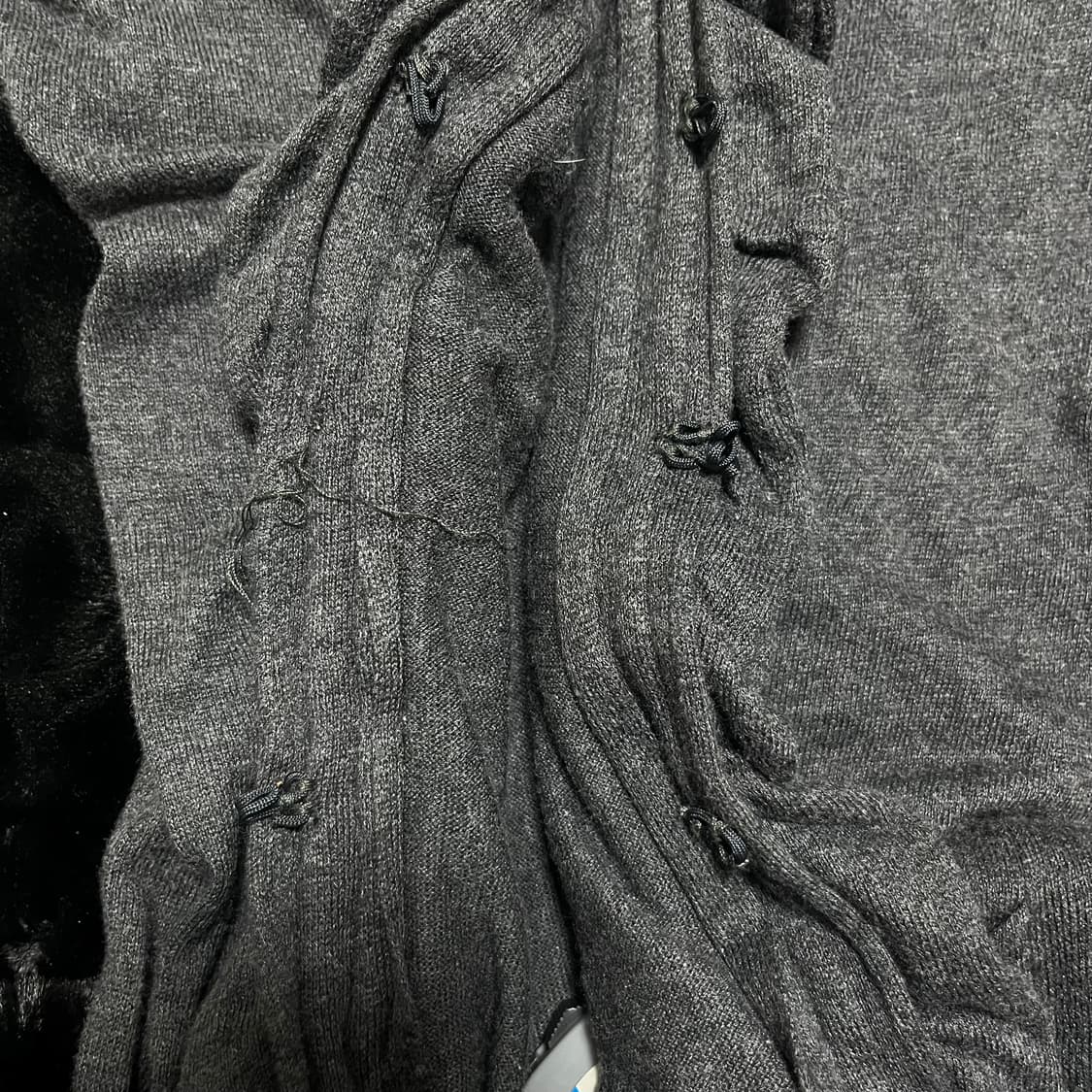 공겜여주 갸루 프릴 가디건 상품이미지3