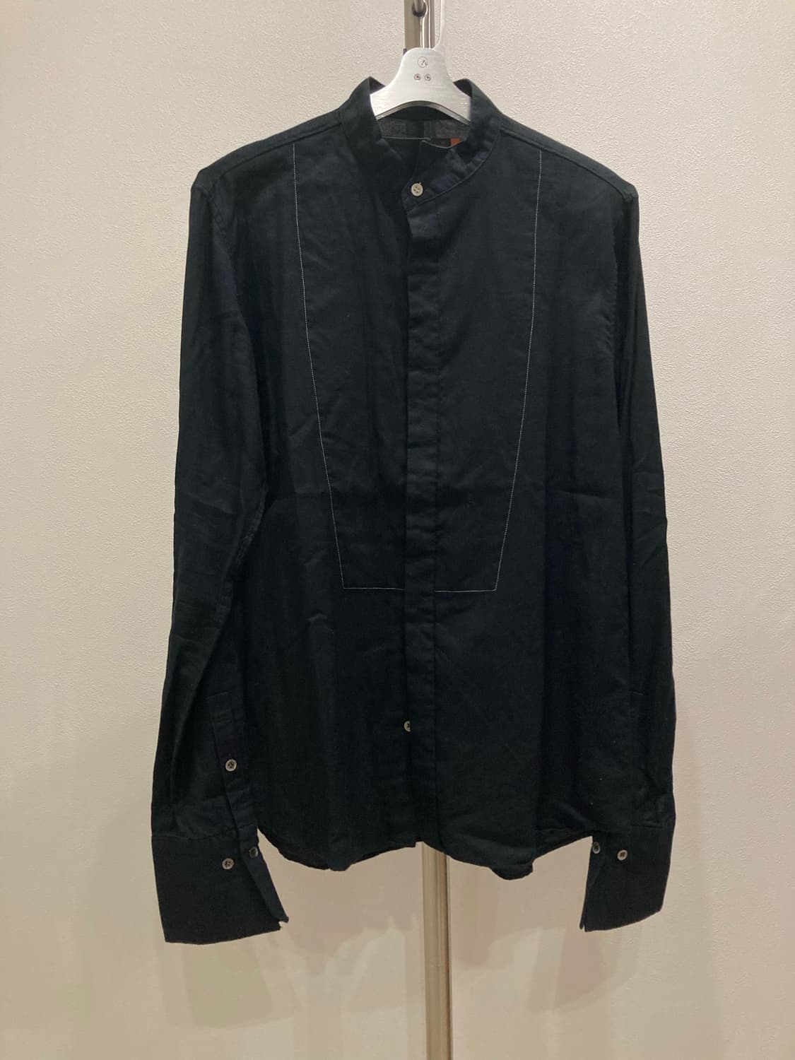 언더커버 07ss "PURPLE" 스퀘어 라인 버튼업 셔츠 상품이미지1