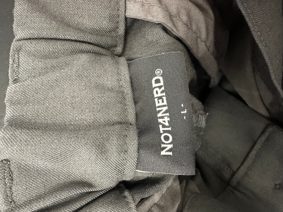 낫포너드 TR 3 TUCK BALLOON PANTS(차콜) 상품이미지6