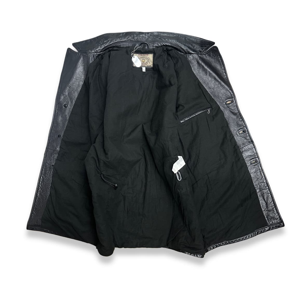 80s Armani Jeans 레더 자켓 50 상품이미지4